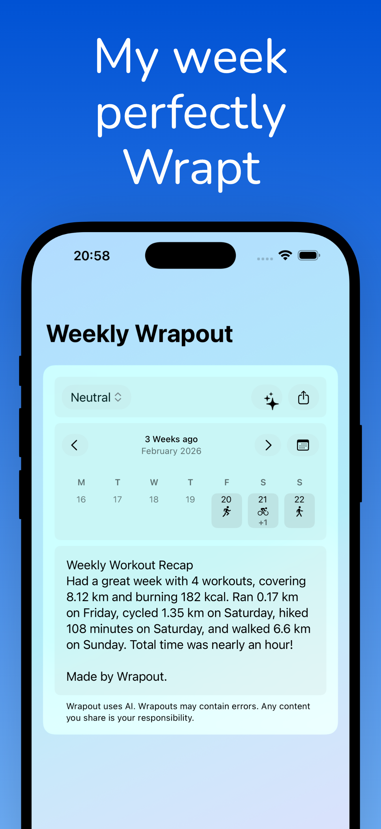 Wrapout app screenshot 3